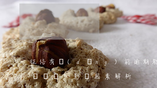 征信有當(dāng)前逾期能否貸款？影響因素解析